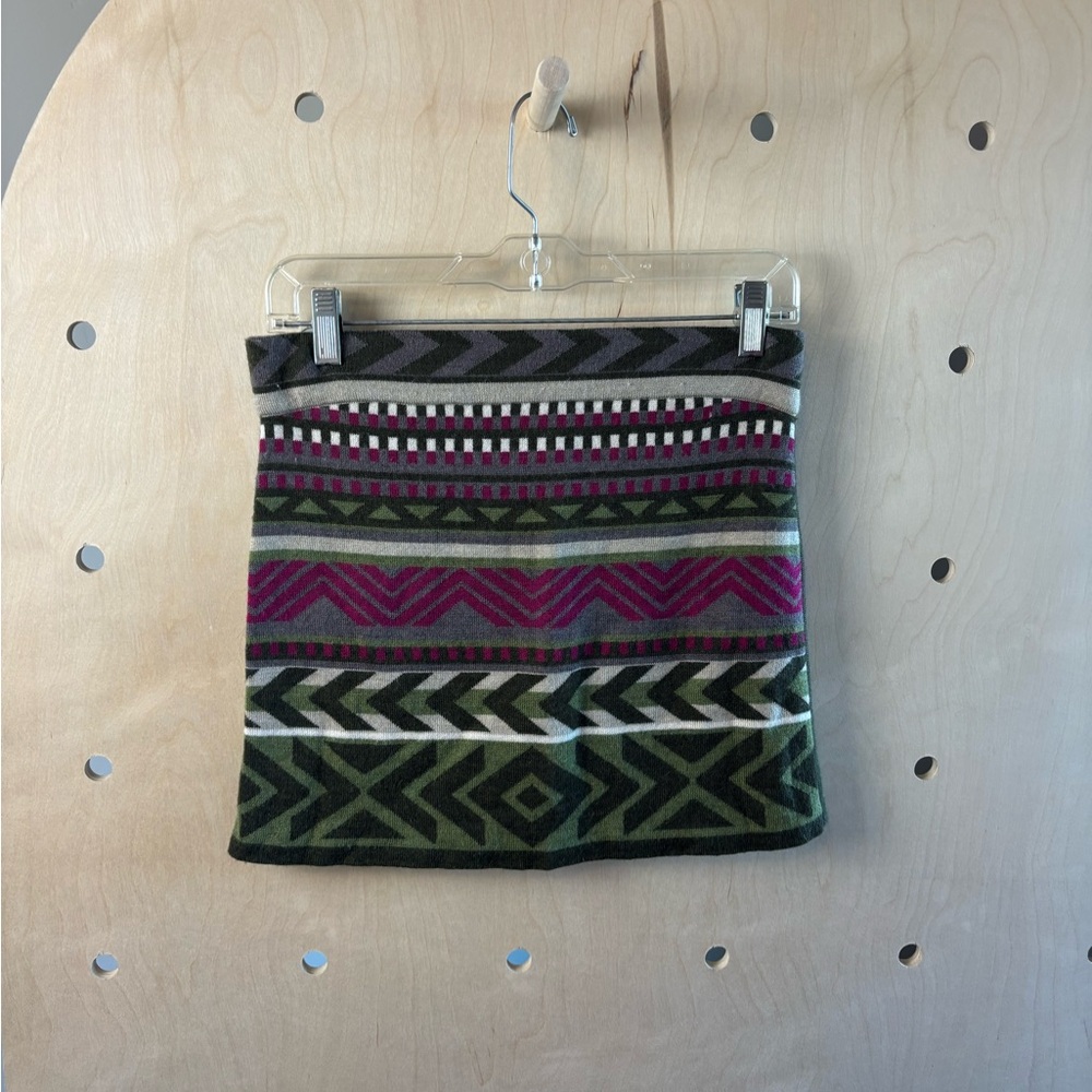 Smartwool Multi-Color Patterned Mini Skirt - Picture 4 of 4